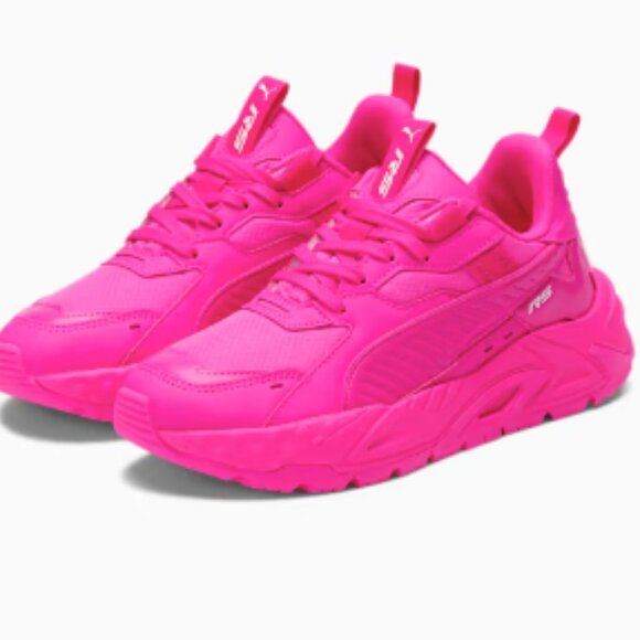 NEW! PUMA RS-TRCK Brighter Days NEON PINK - Picture 1 of 8